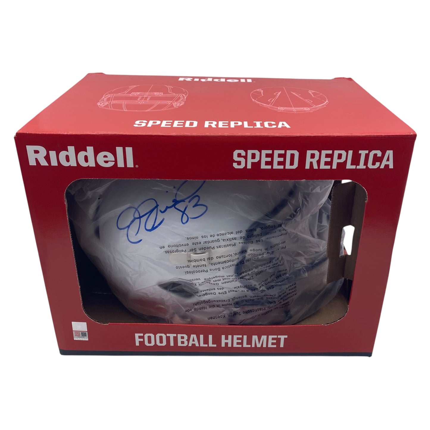 Joe Jurevicius Signed Penn State Nittany Lions Full Size Replica Helmet