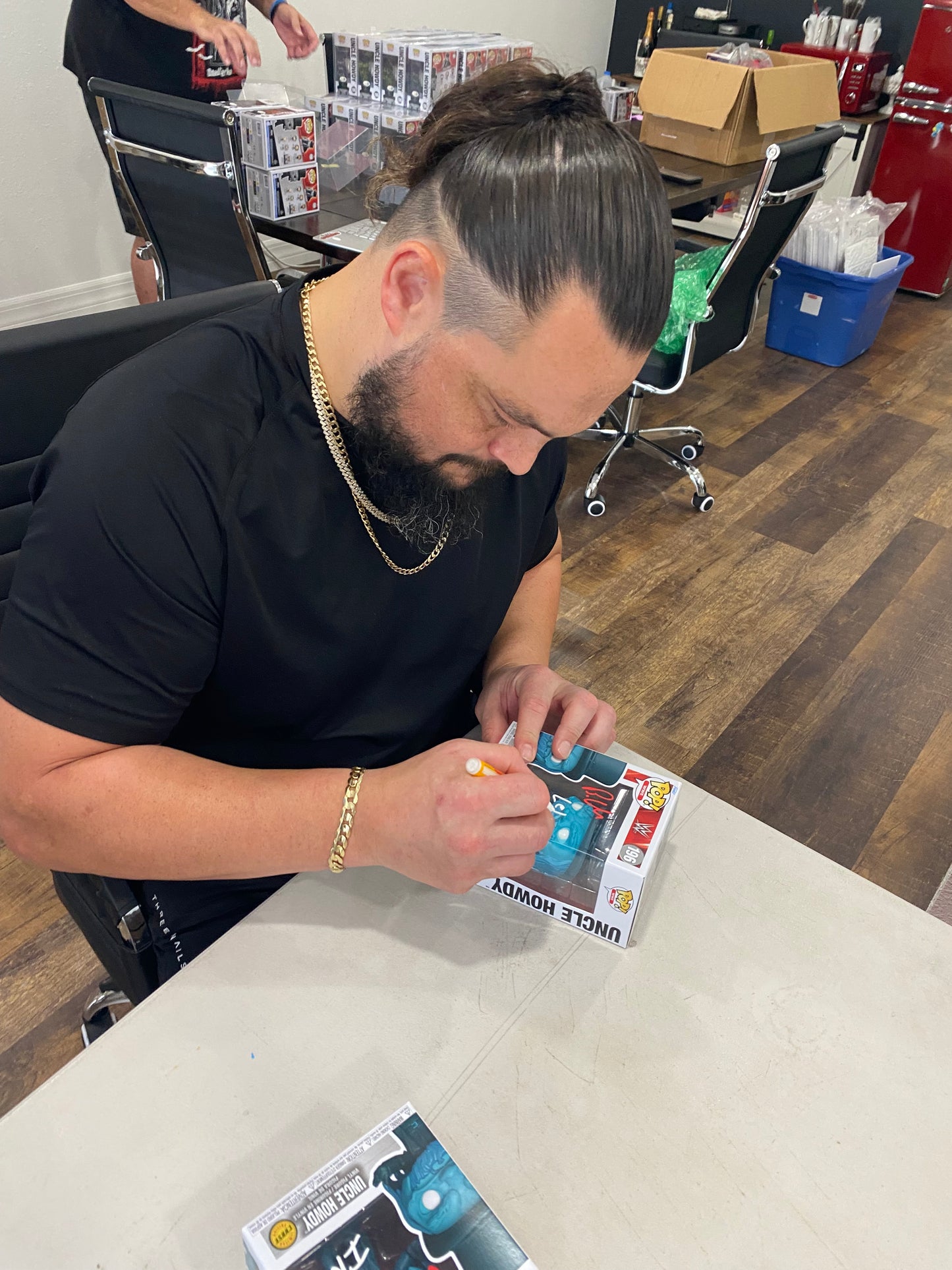 Funko Pop! Uncle Howdy WWE #196 Signed by Uncle Howdy aka Bo Dallas