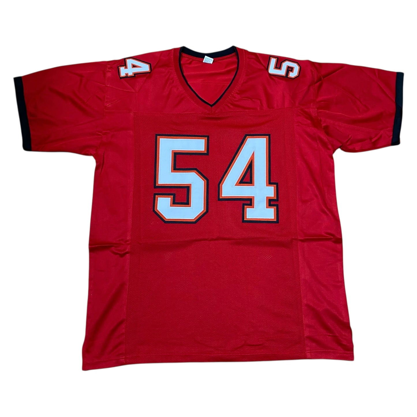 Lavonte David Signed Red #54 Stitched Jersey Tampa Bay Bucs LB