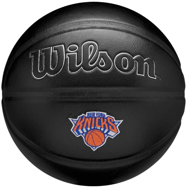 Bob McAdoo Signed New York Knicks Black Logo Basketball