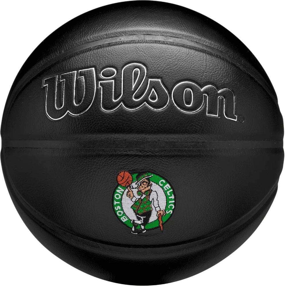 Bob McAdoo Signed Boston Celtics Black Logo Basketball