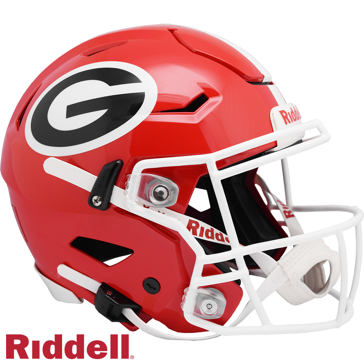 Ladd McConkey Signed Georgia Bulldogs Speedflex Authentic Full Size Football Helmet