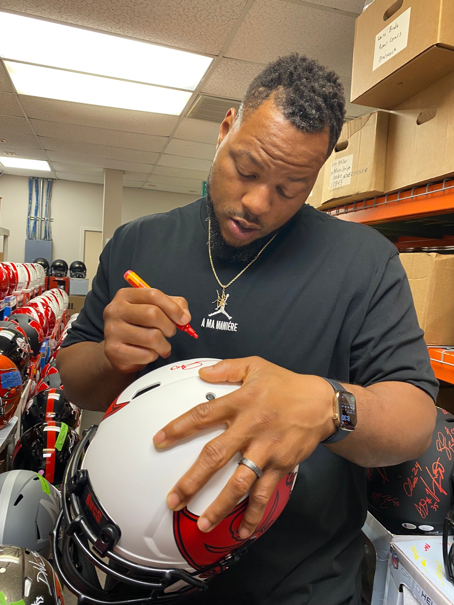 Ndamukong Suh Autograph Signing - September 10, 2025 - Click to Shop the Ndamukong Suh Collection