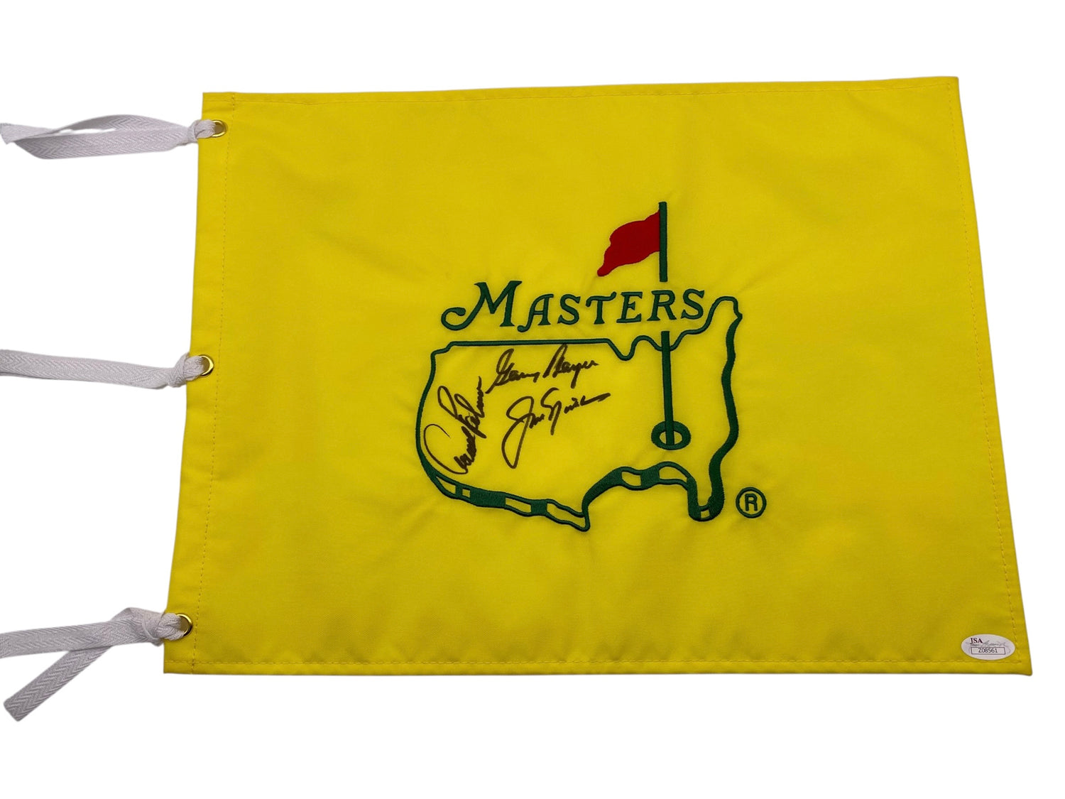 Signed Golf Memorabilia - Flags, Balls, Score Cards