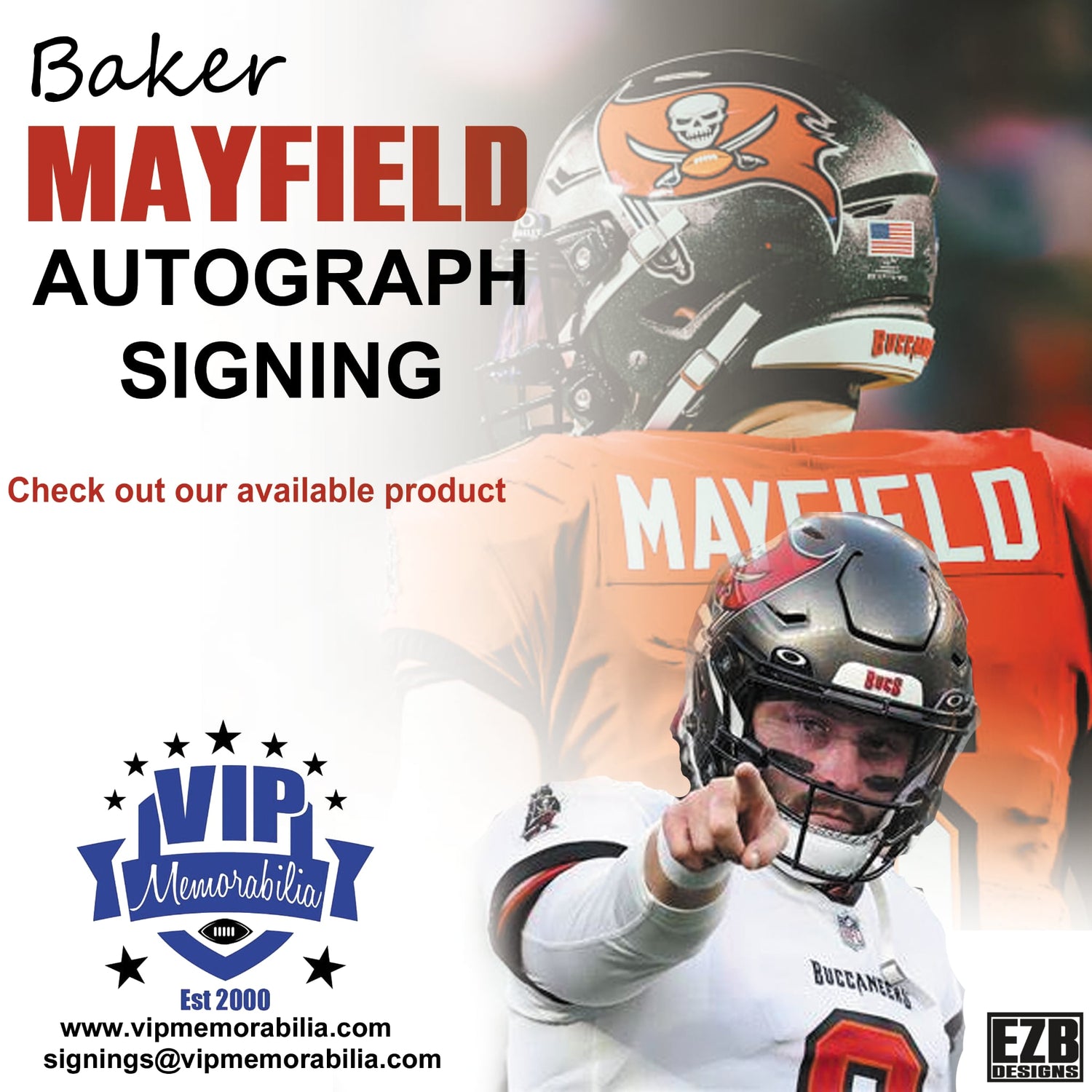 Baker Mayfield Autograph Signing - September 8, 2026