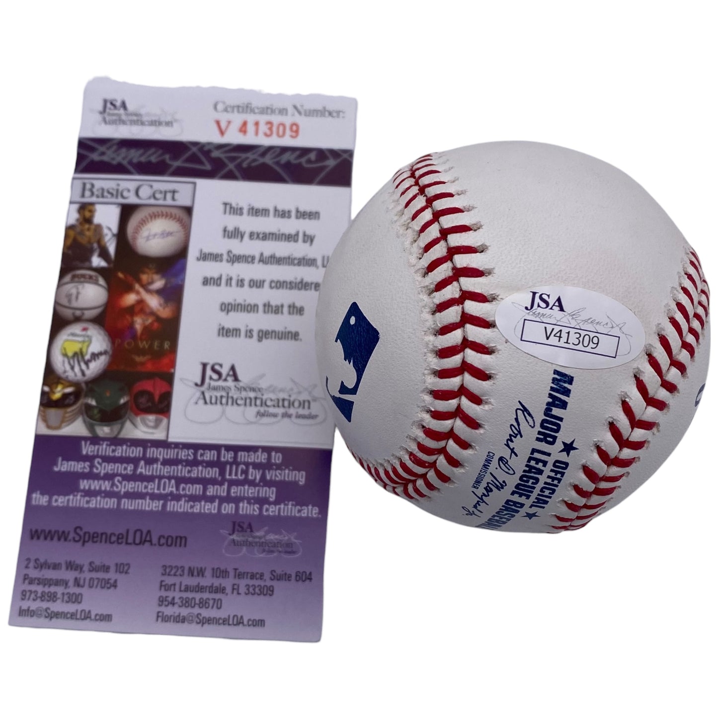 Lindsey Vonn Signed Official Major League Baseball
