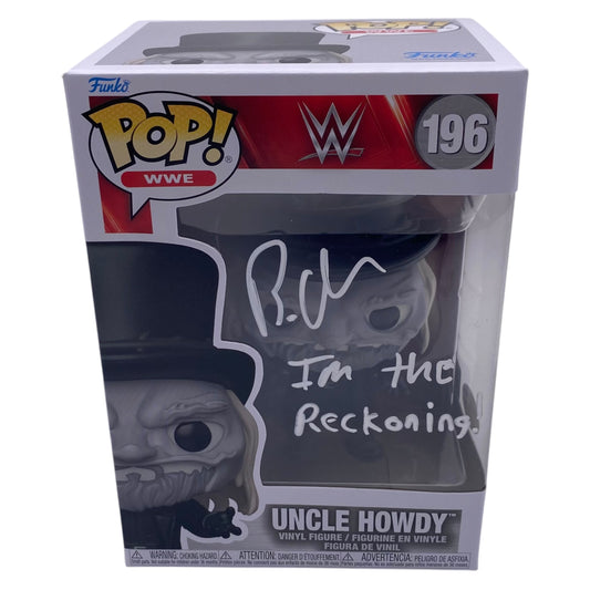 Funko Pop! Uncle Howdy WWE #196 Signed by Uncle Howdy aka Bo Dallas