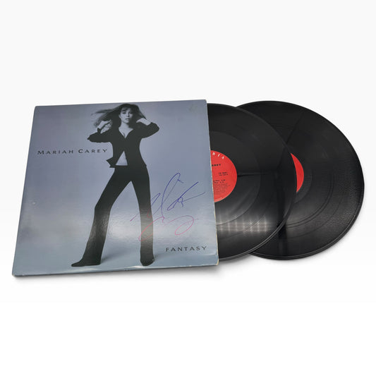 Mariah Carey Signed Fantasy Signed Vinyl Record Album Cover