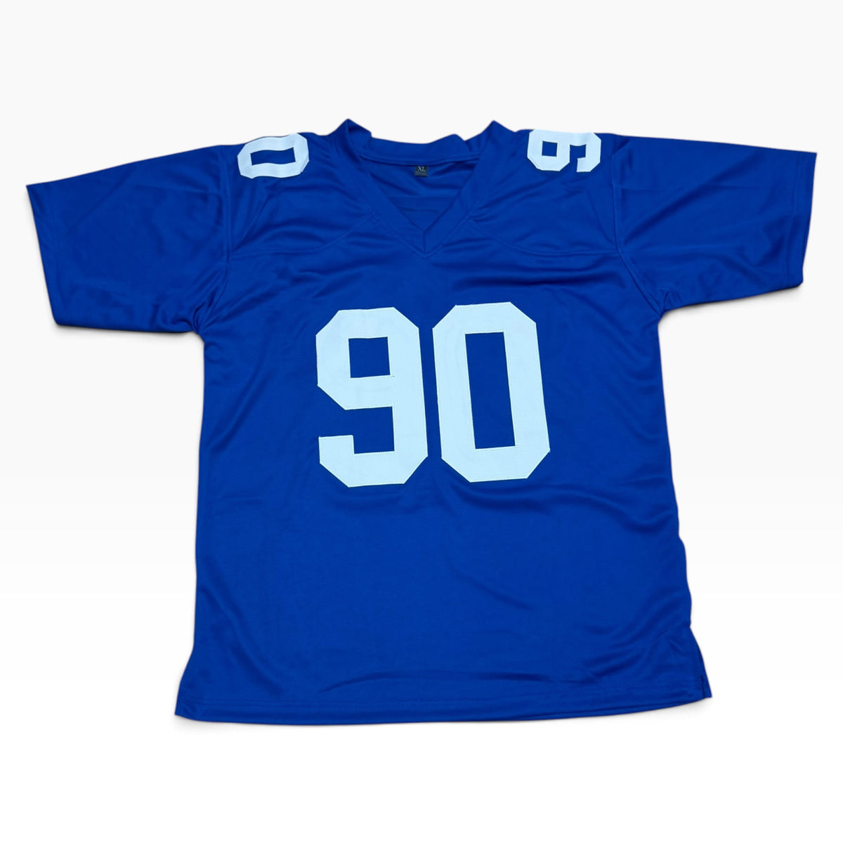 Jason Pierre-Paul Signed Blue #90 Jersey - New York Giants Edge