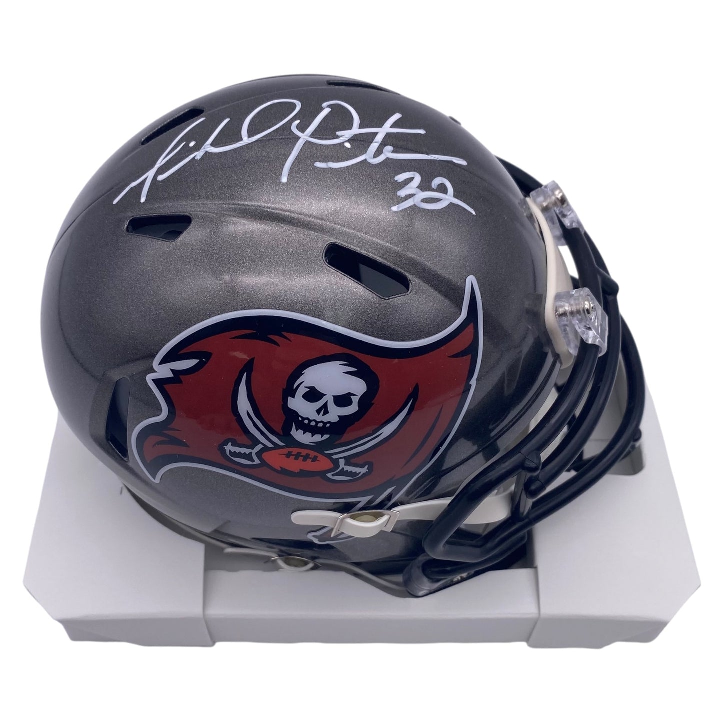 Michael Pittman Signed Tampa Bay Buccaneers Speed Mini Football Helmet