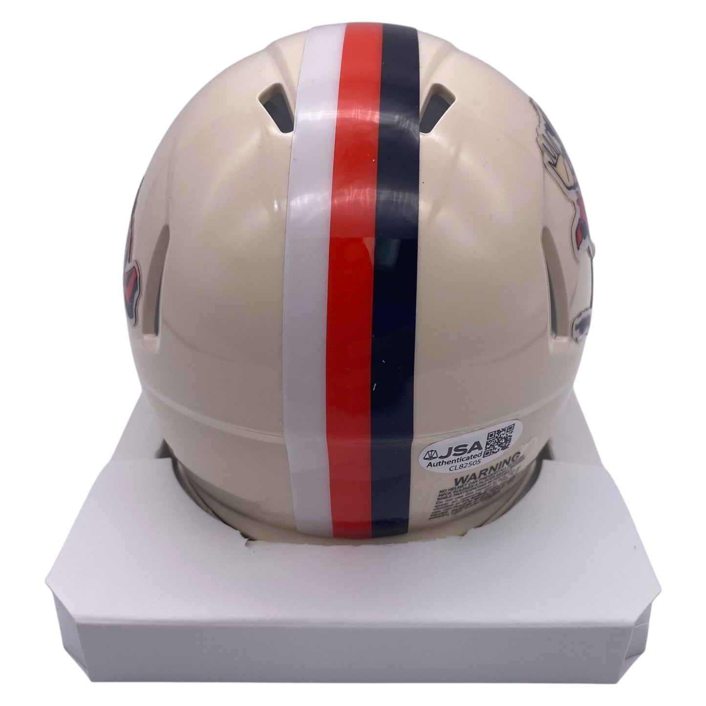 Joe Jurevicius Signed Cleveland Browns Retro Alternate Mini Helmet