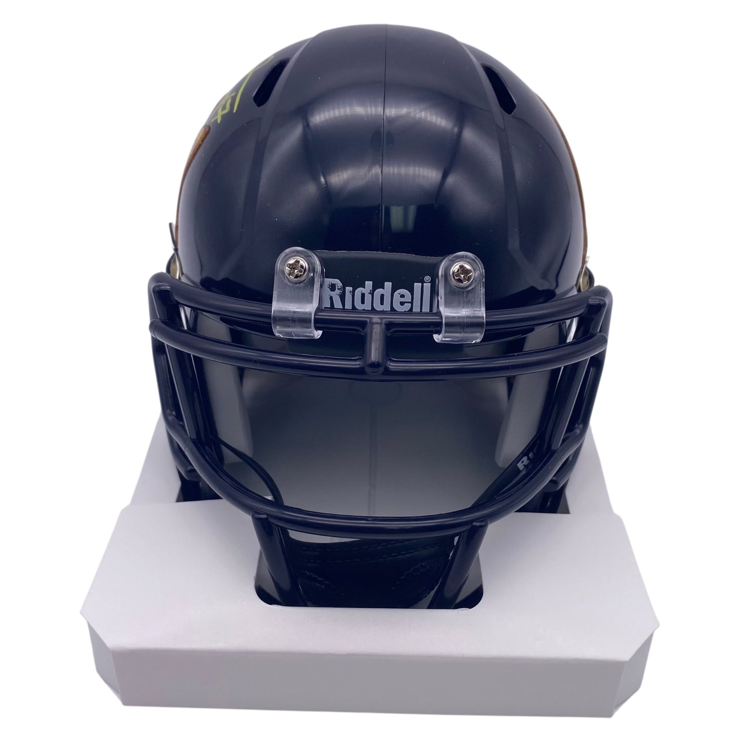 Hardy Nickerson Signed Cal Golden Bears Mini Speed Football Helmet