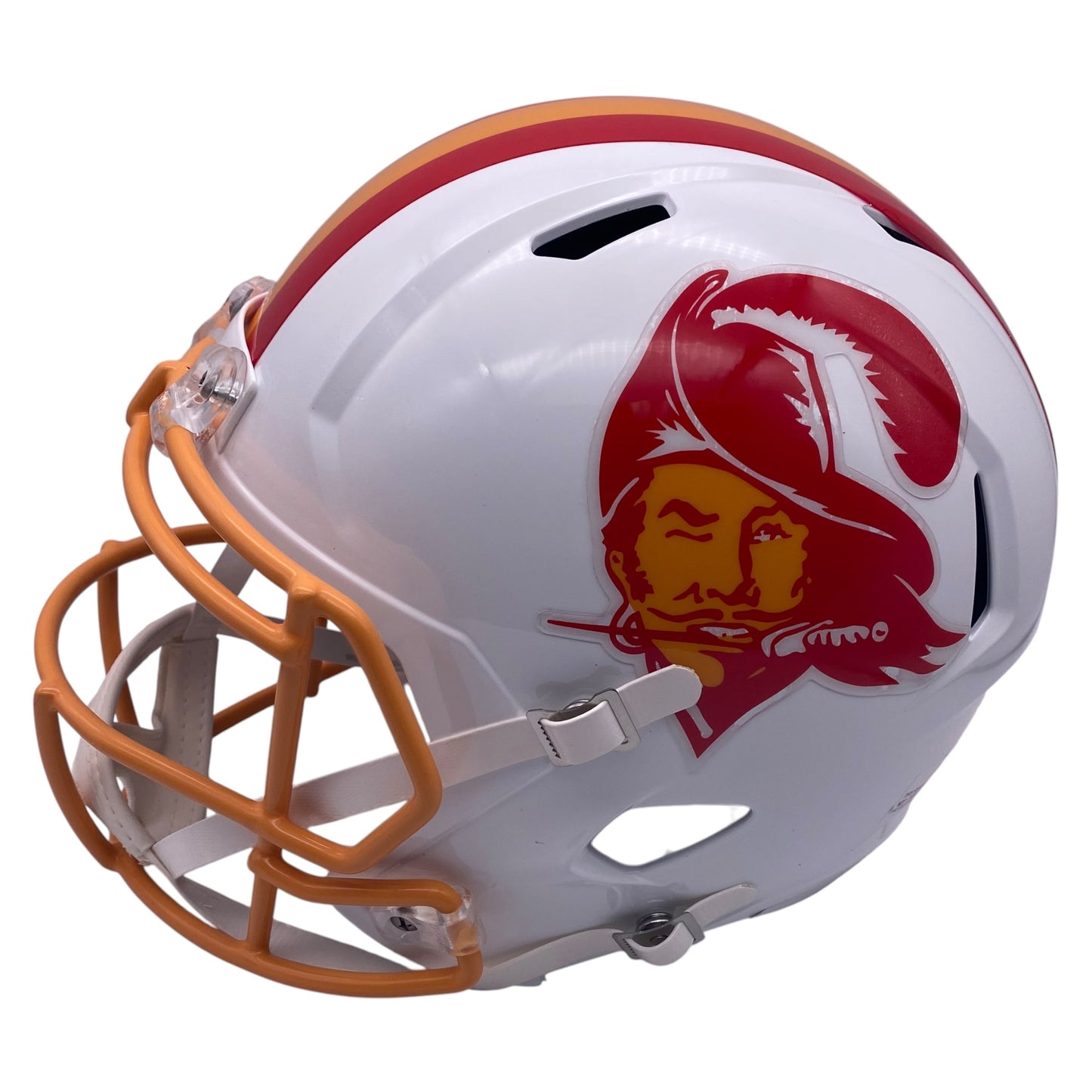 Joe Jurevicius Signed Tampa Bay Buccaneers Throwback Full Size Replica Helmet