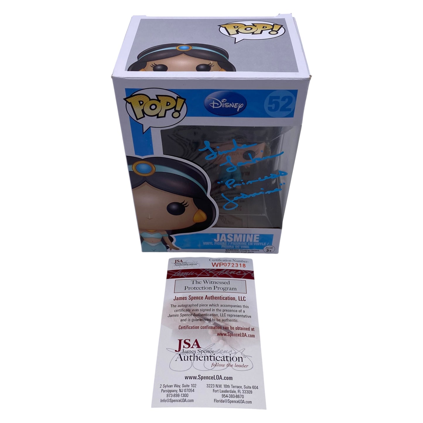Funko Pop! Pocahontas Disney #197 Signed by Irene Bedard