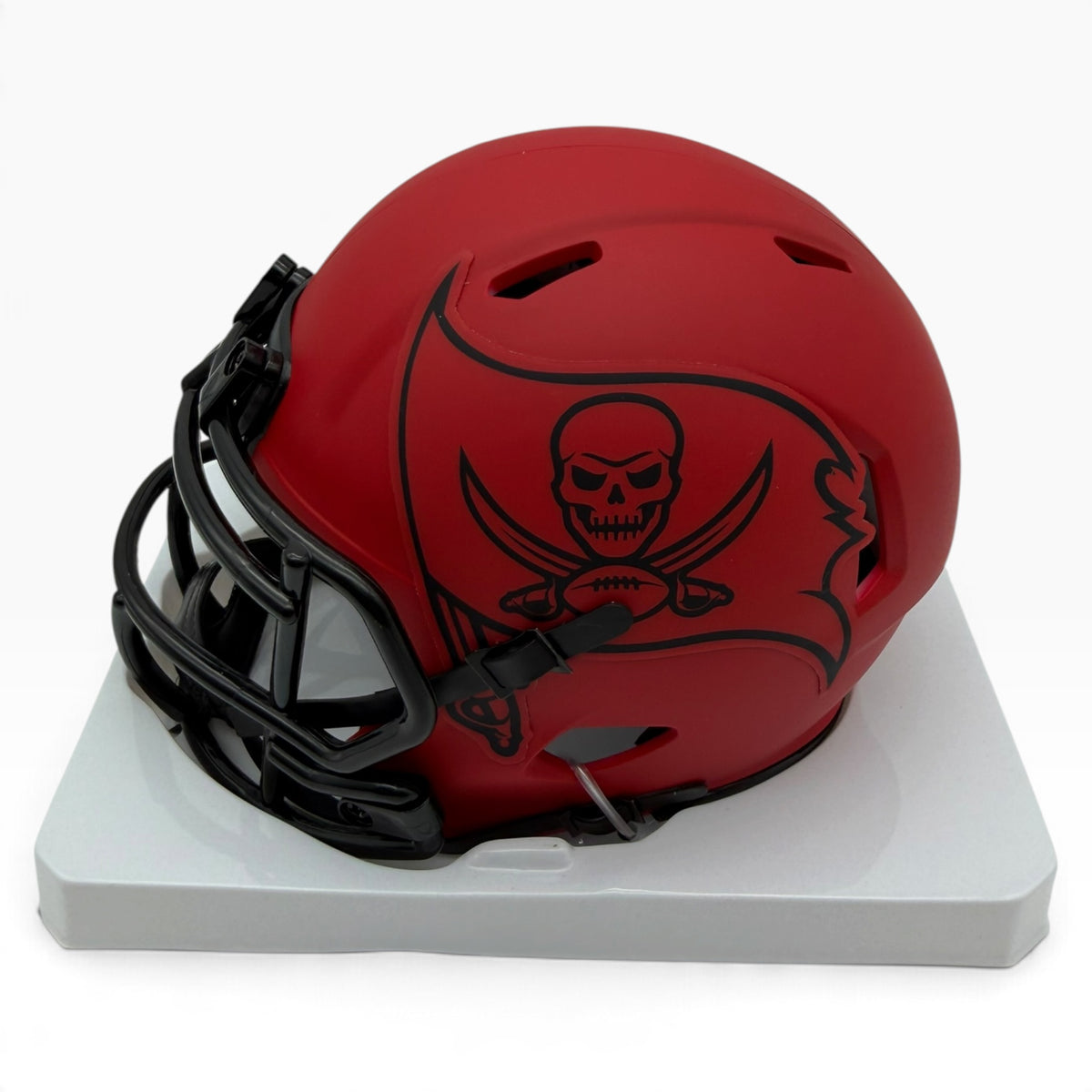 Josiah Trotter Signed Tampa Bay Buccaneers Rave Alternate Speed Mini Helmet