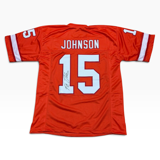 Tez Johnson Signed Orange #15 Jersey - Tampa Bay Buccaneers WR