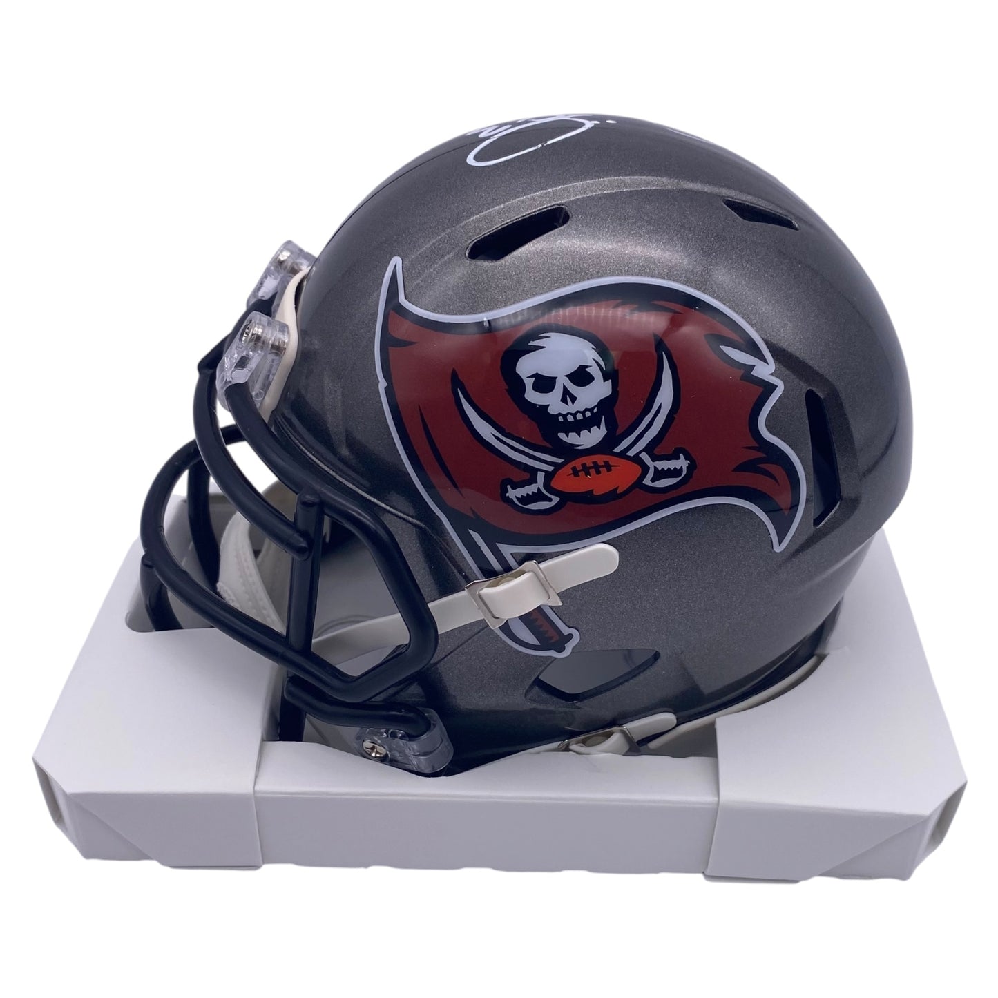 Joe Jurevicius Signed Tampa Bay Buccaneers Mini Helmet