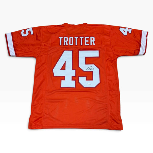 Josiah Trotter Signed Orange Creamsicle #45 Stitched Jersey - Tampa Bay Buccaneers LB