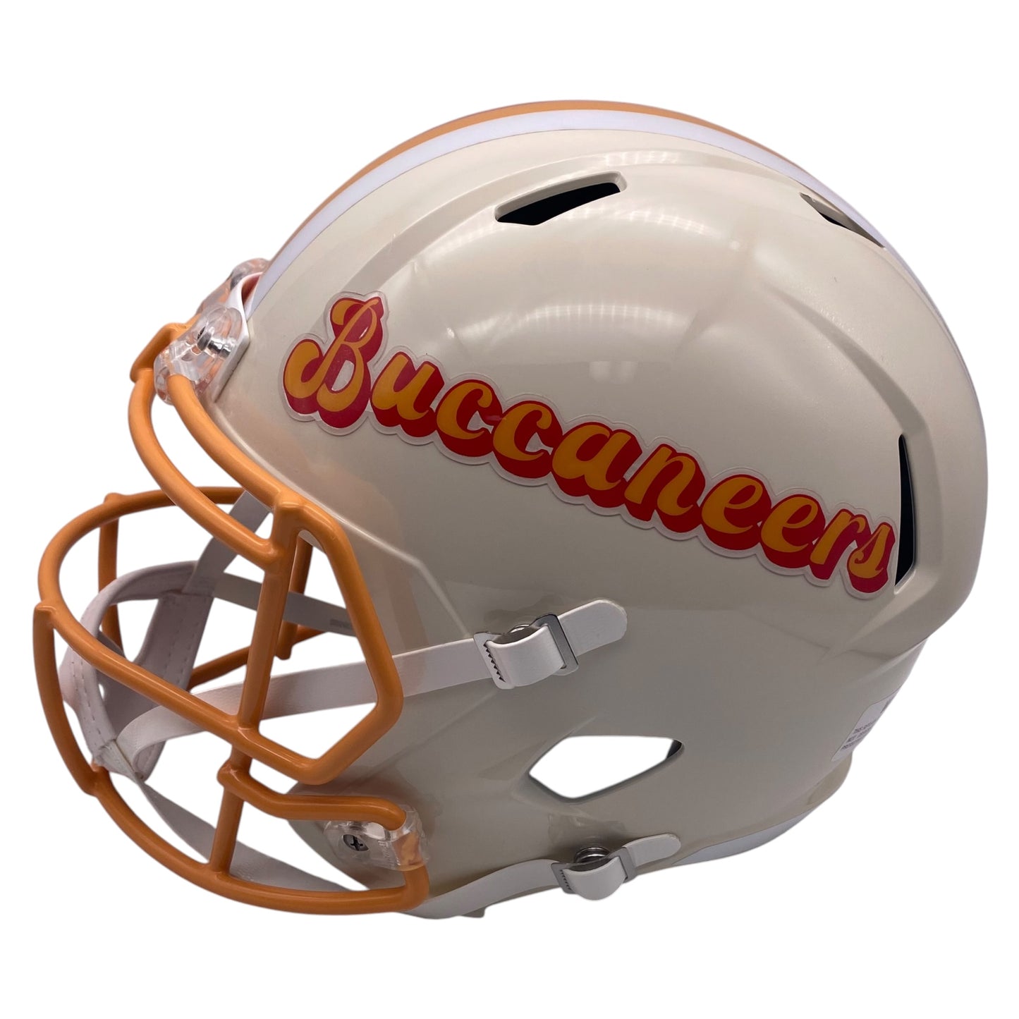 Hardy Nickerson Signed Tampa Bay Buccaneers Retro Alternate Speed Replica Full Size Football Helmet