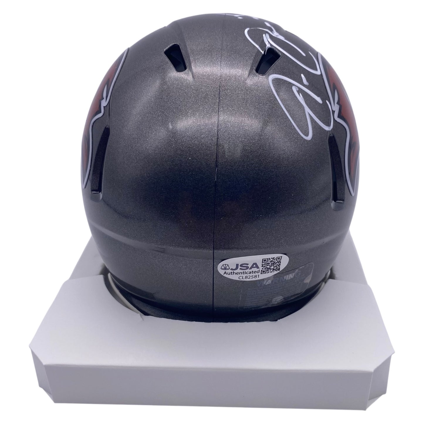 Joe Jurevicius Signed Tampa Bay Buccaneers Mini Helmet