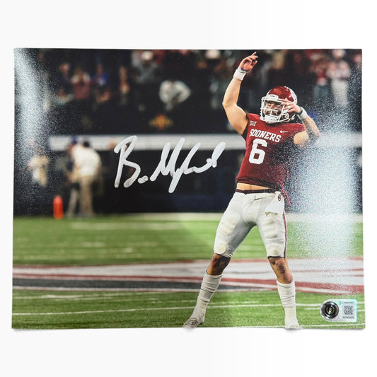 Baker Mayfield Signed Oklahoma Sooners 8x10 Photo