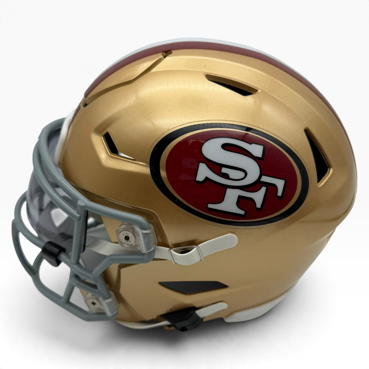 Kaelon Black Signed San Francisco 49ers SpeedFlex MIDI Mid-Size Football Helmet