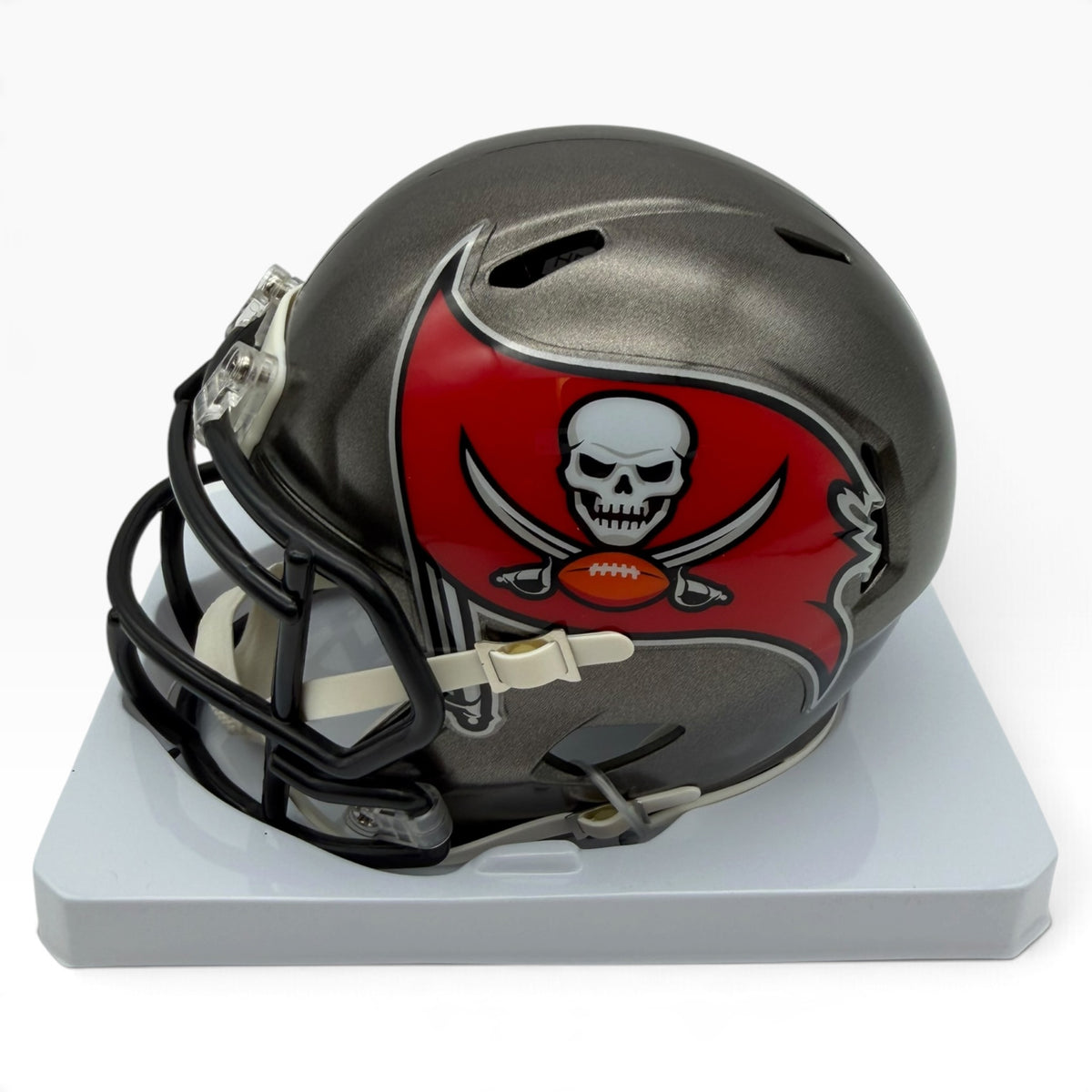 Josiah Trotter Signed Tampa Bay Buccaneers Speed Mini Helmet