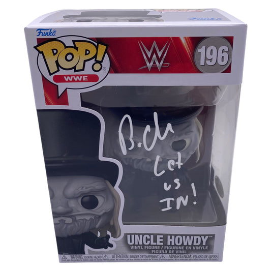 Funko Pop! Uncle Howdy WWE #196 Signed by Uncle Howdy aka Bo Dallas