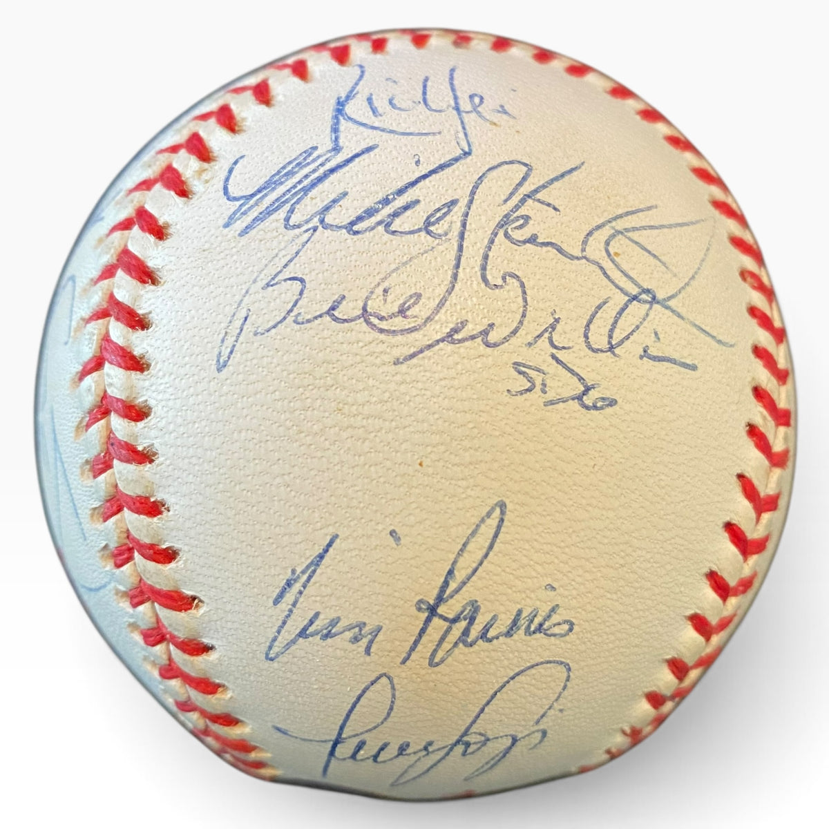 1998 New York Yankees Team Signed Official 1998 World Series Baseball