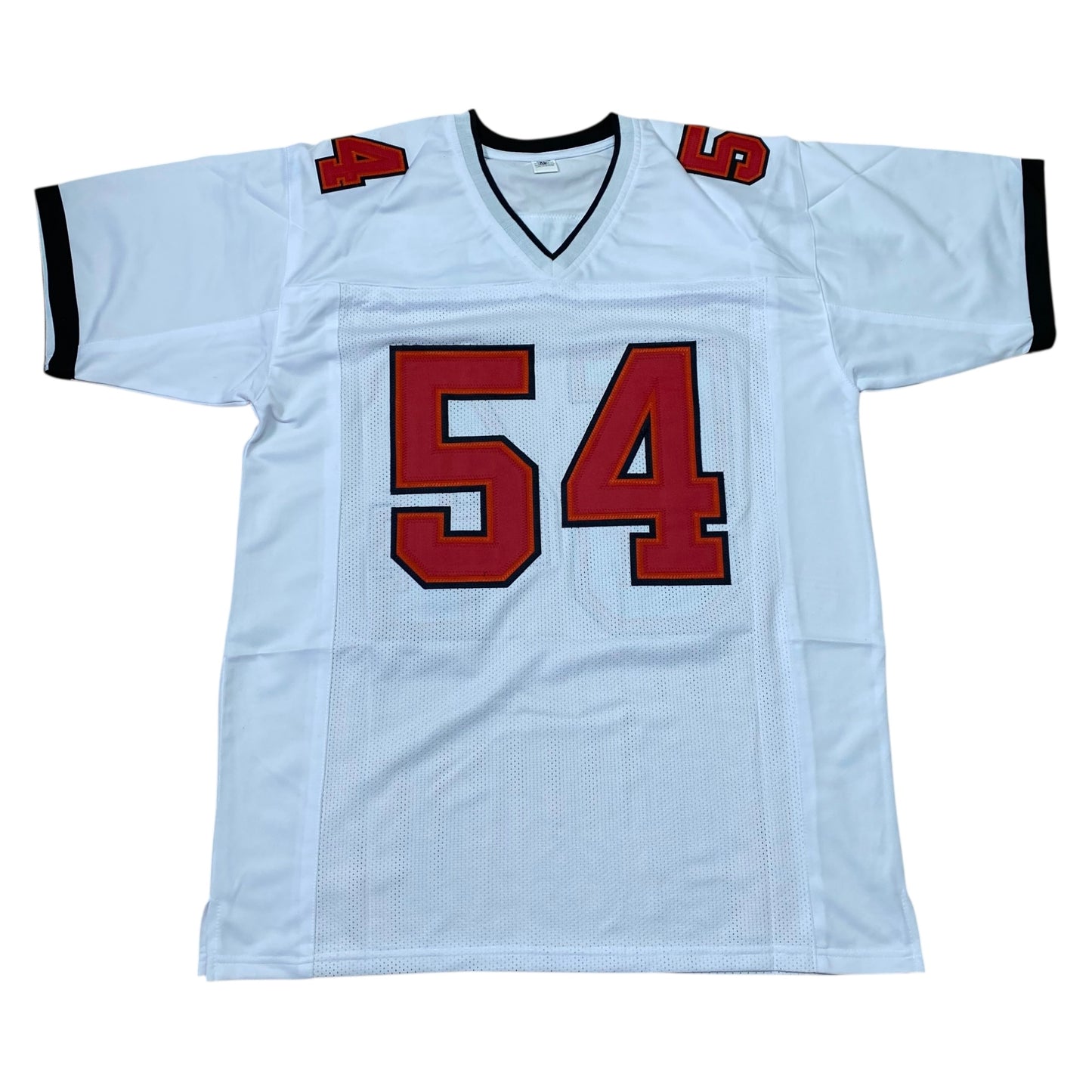 Lavonte David Signed White #54 Stitched Jersey Tampa Bay Bucs LB