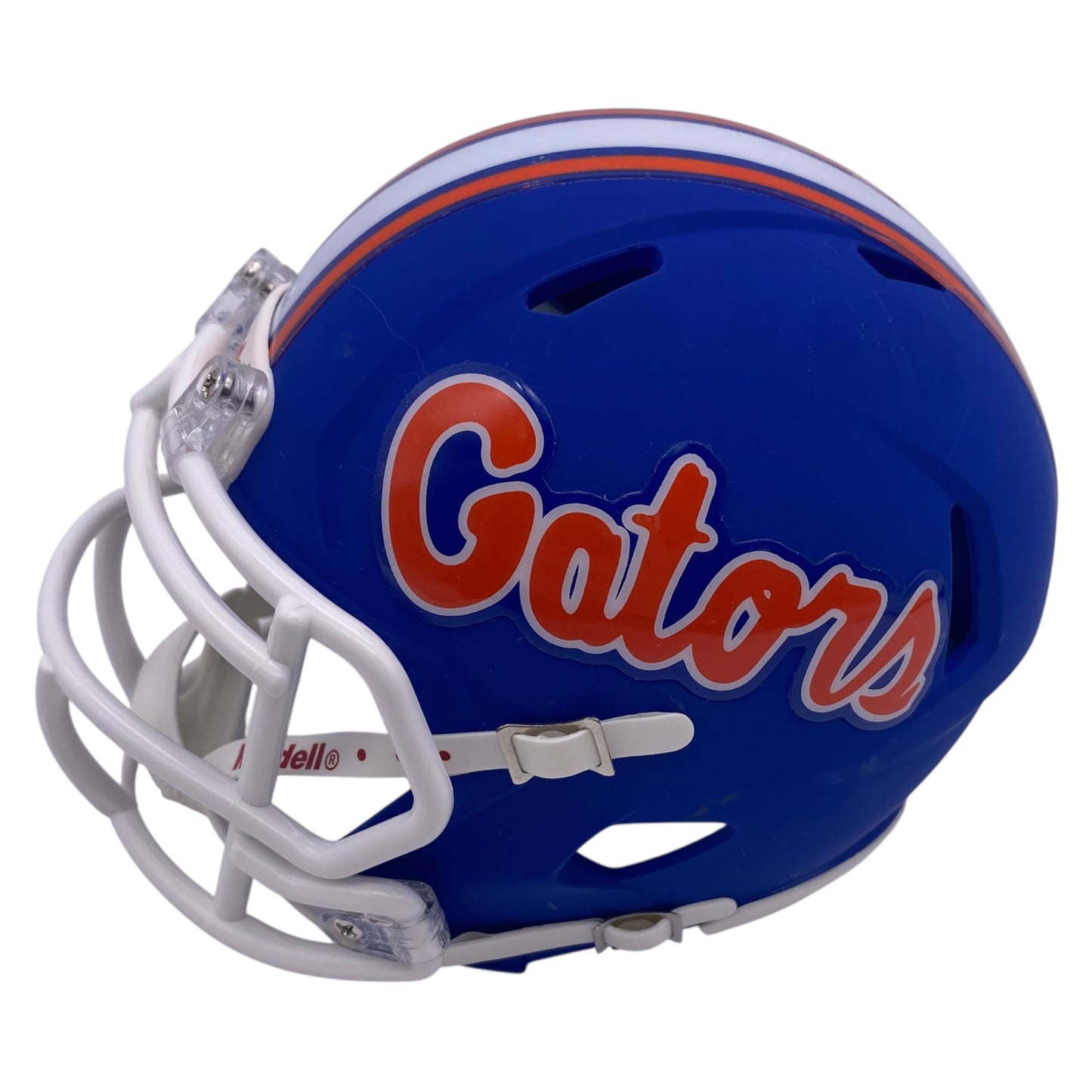 Aaron Chiles Signed Florida Gators Blue Alternate Mini Speed Football Helmet