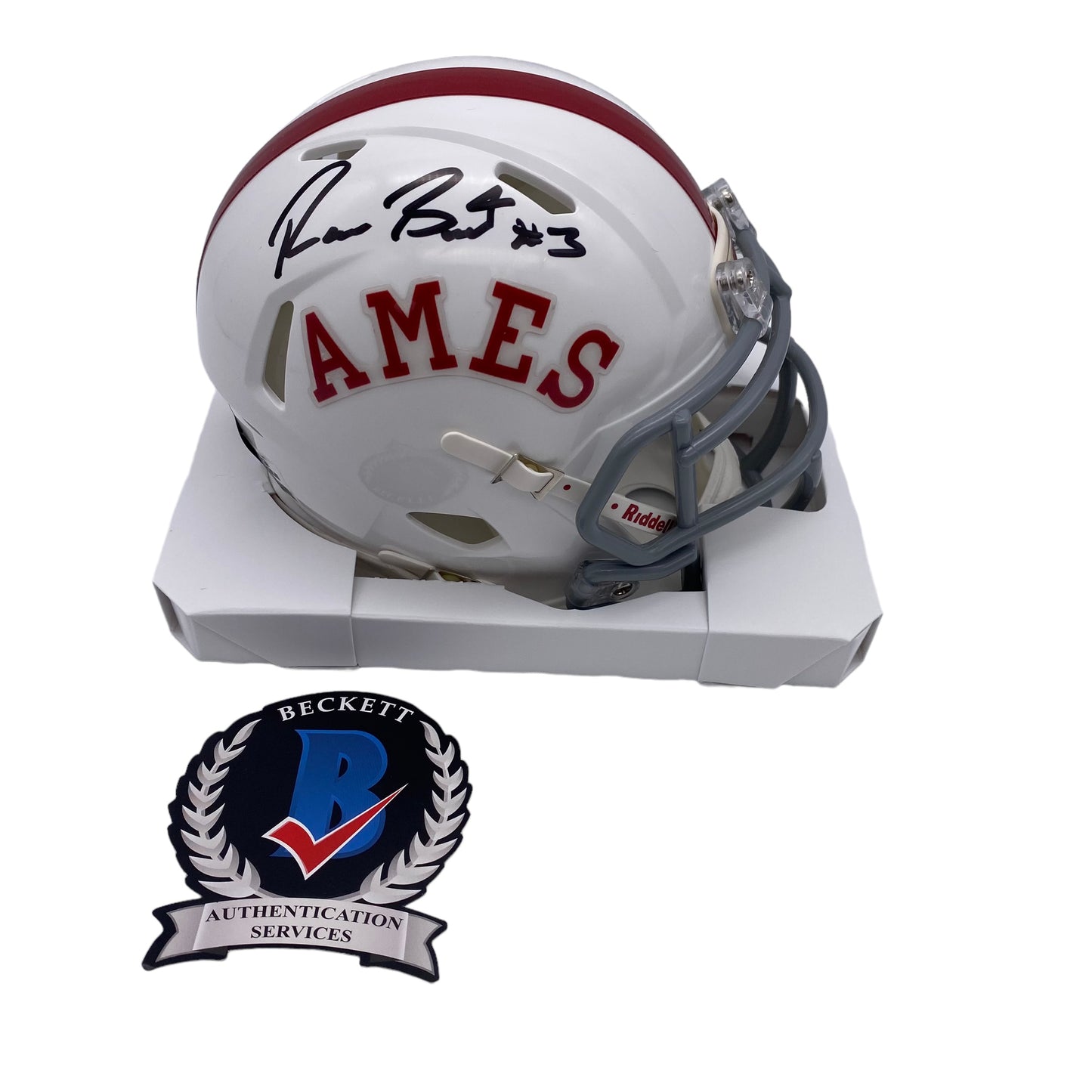 Rocco Becht Signed Iowa State Cyclones Mini Helmet – VIP Memorabilia