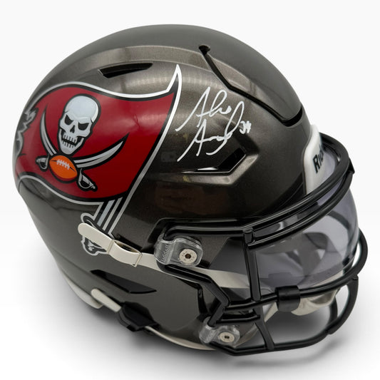 Alex Anzalone Signed Tampa Bay Buccaneers SpeedFlex MIDI Mid-Size Football Helmet