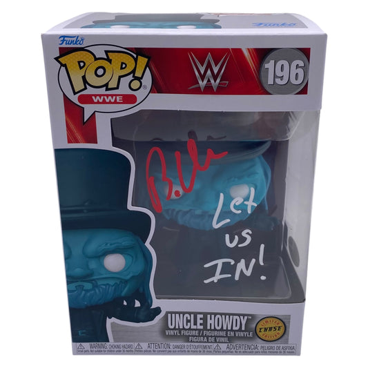 Funko Pop! Uncle Howdy WWE #196 Signed by Uncle Howdy aka Bo Dallas Chase Variant