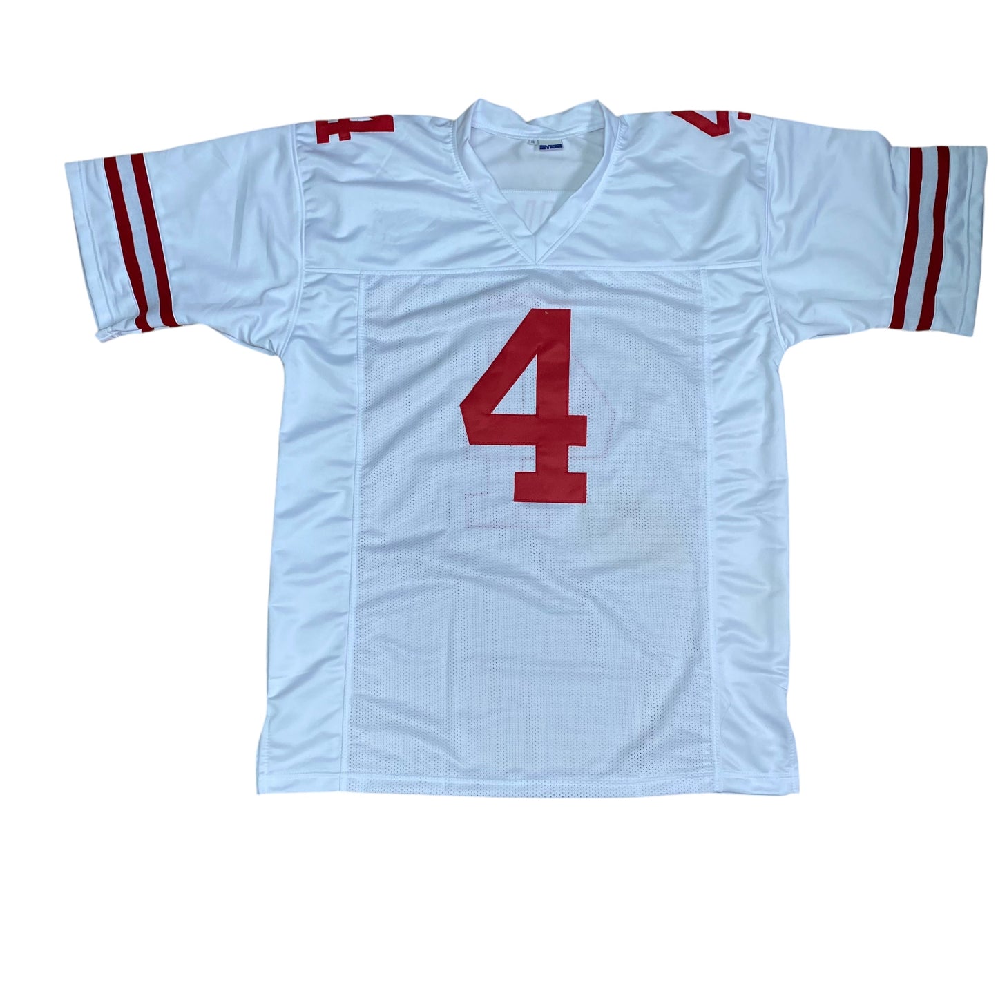 Lavonte David Signed White #4 Stitched Jersey Nebraska Cornhuskers LB