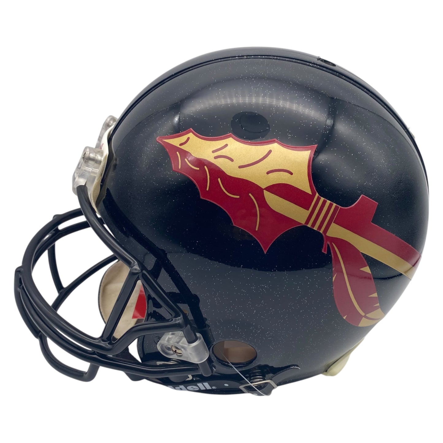 Coach Bobby Bowden & Jimbo Fisher Signed Florida State Seminoles Black Full Size Authentic Football Helmet