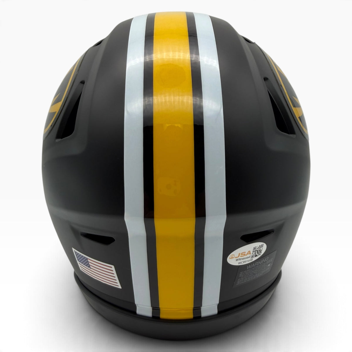 Josiah Trotter Signed Missouri Tigers SpeedFlex MIDI Mid-Size Football Helmet
