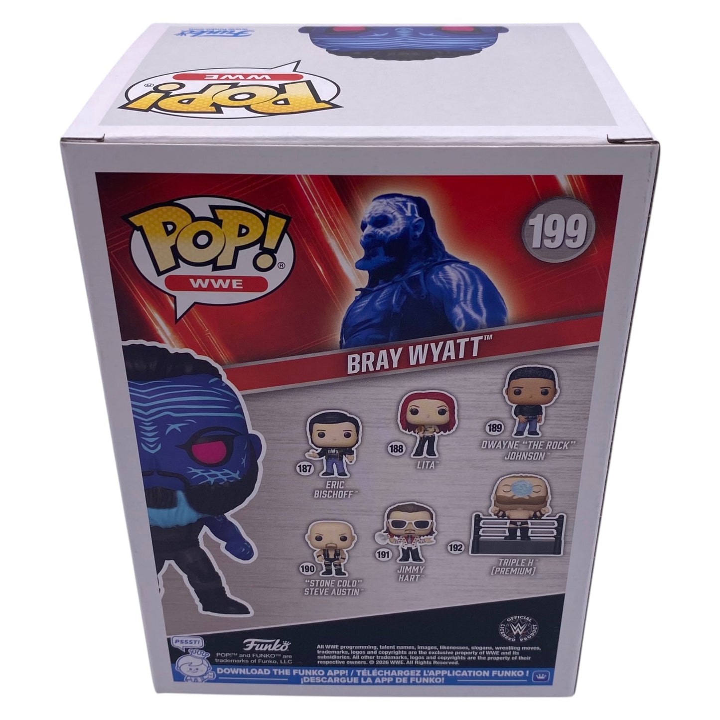 Funko Pop! Bray Wyatt WWE #199 Signed by Uncle Howdy aka Bo Dallas Wyatt Sicks Founder