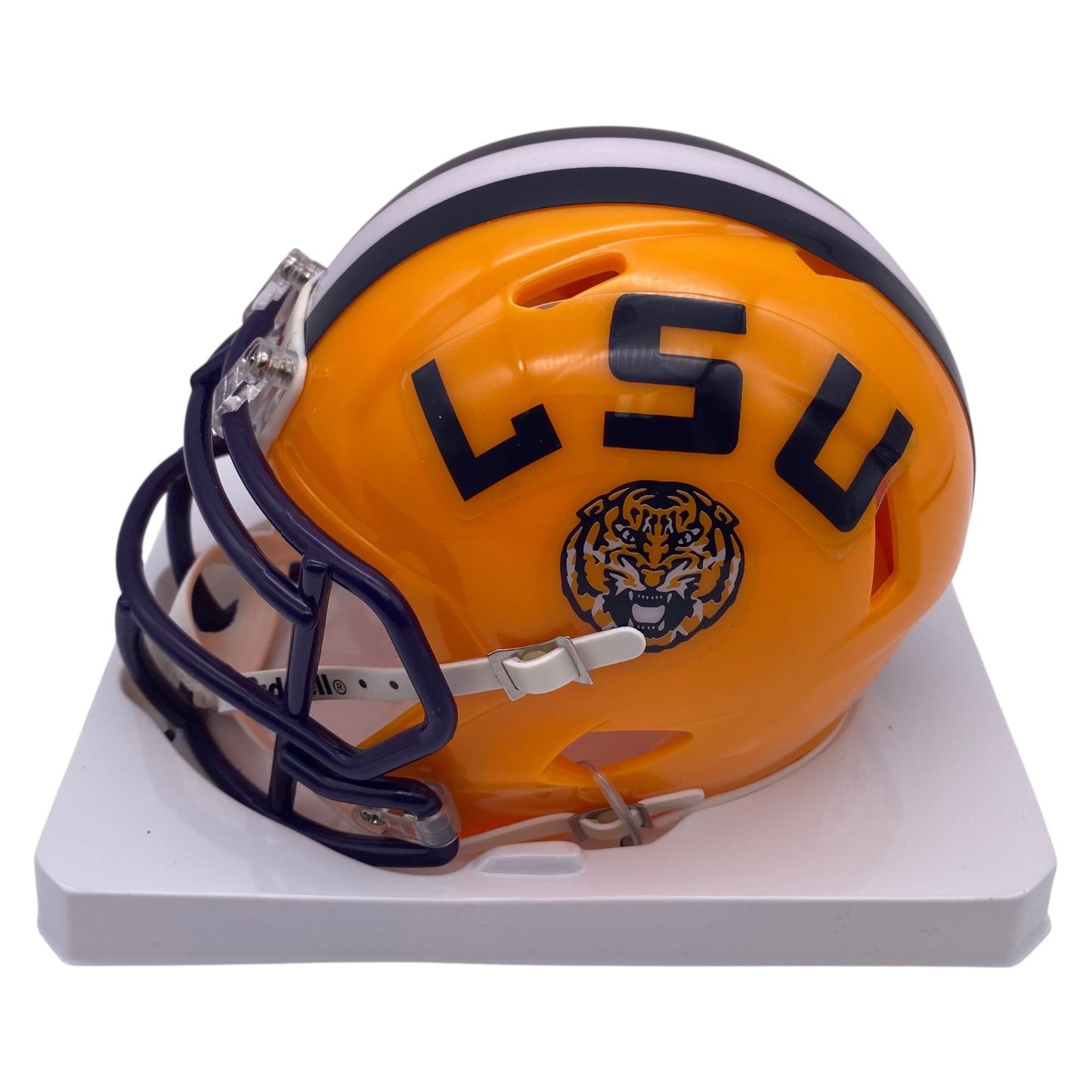 Anthony Booger McFarland Signed LSU Tigers Mini Speed Football Helmet