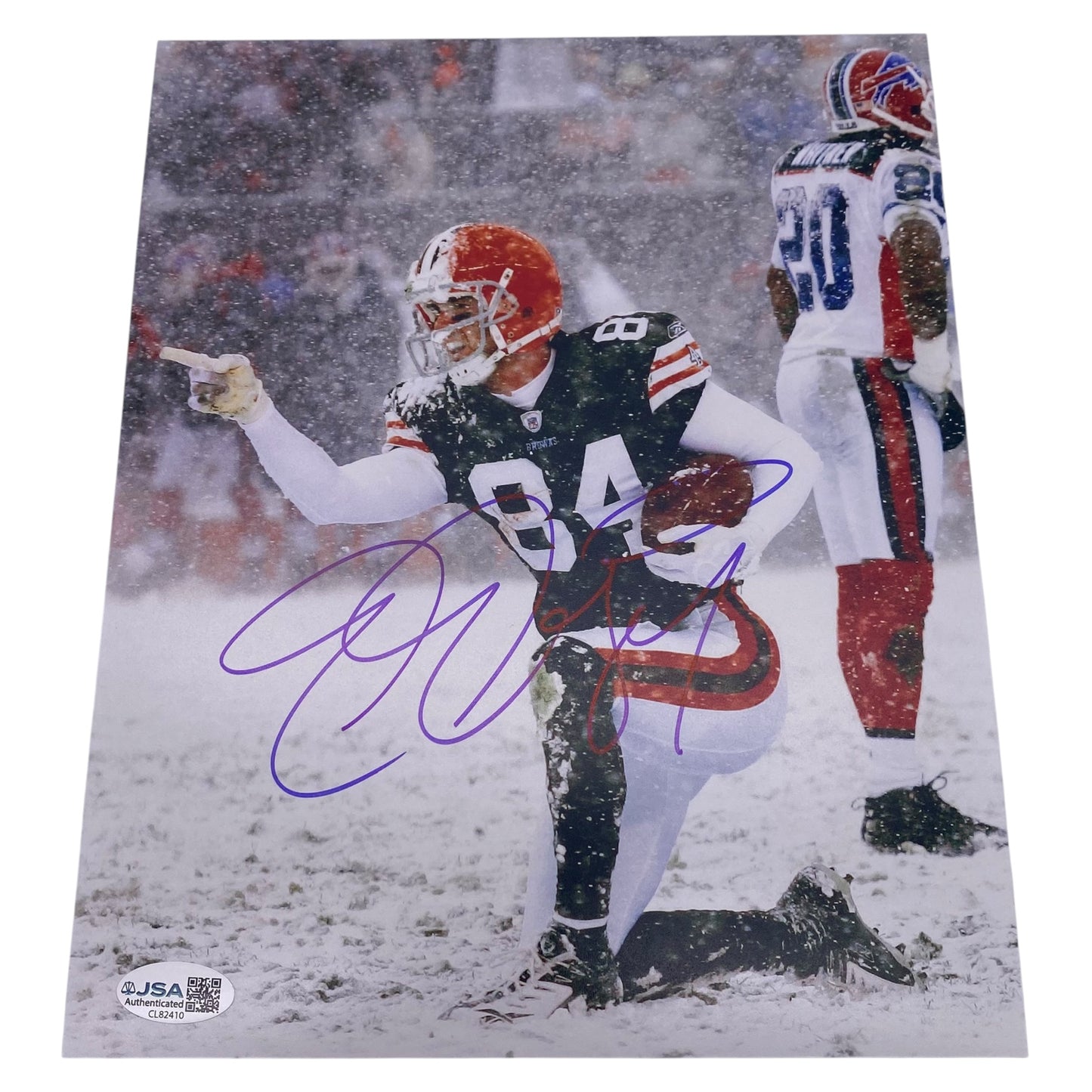 Joe Jurevicius Signed Cleveland Browns 8x10 Photo