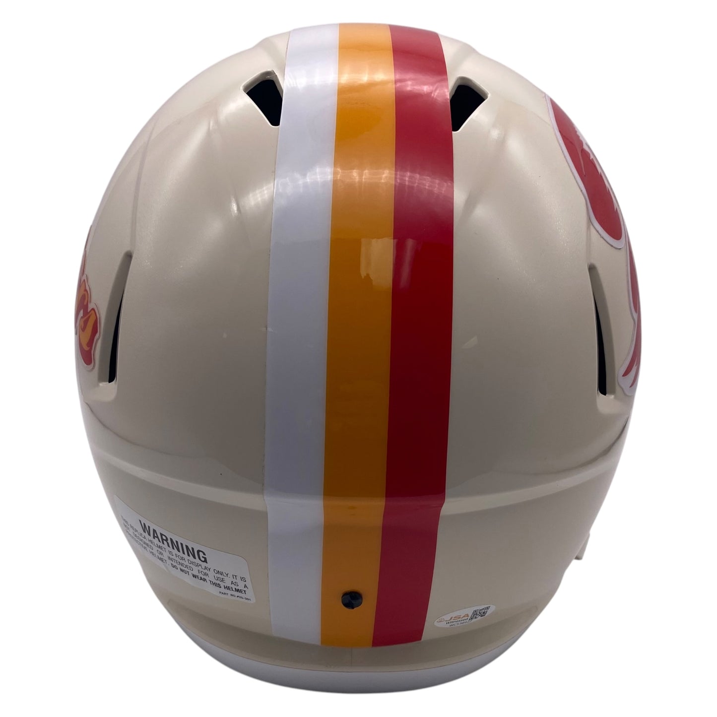 Hardy Nickerson Signed Tampa Bay Buccaneers Retro Alternate Speed Replica Full Size Football Helmet
