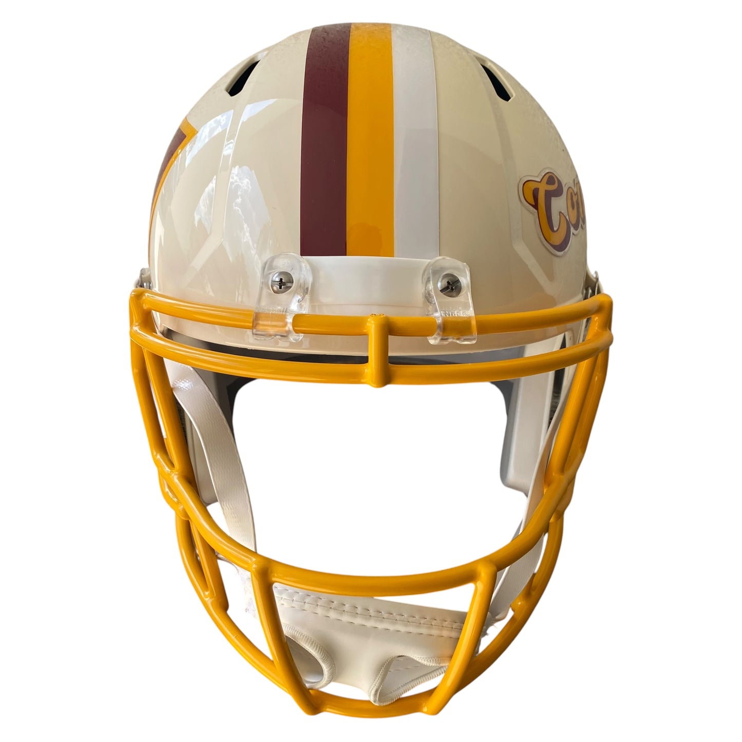 Jacory Croskey-Merritt Signed Washington Commanders Retro Alternate Full Size Replica Helmet