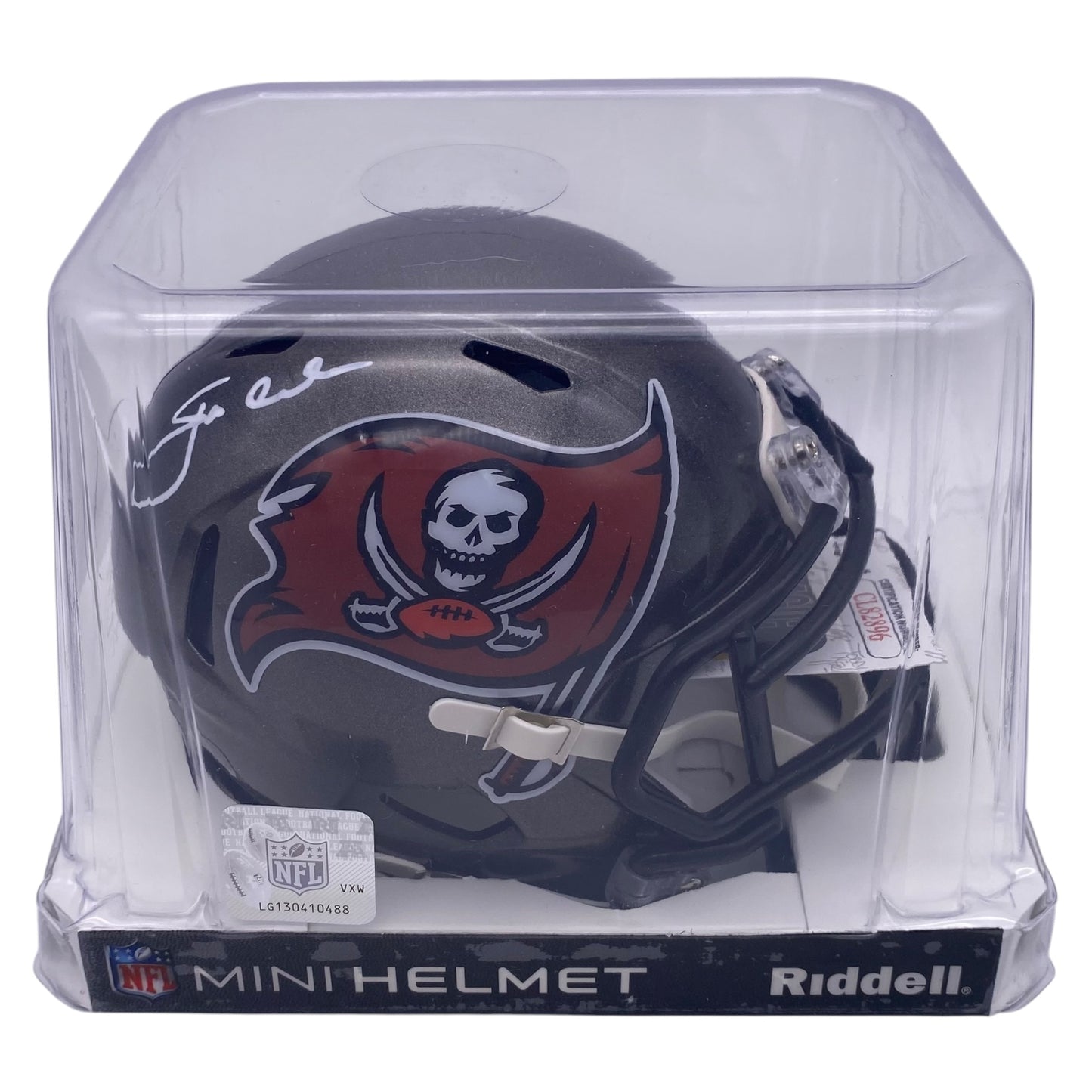 Coach Jon Gruden Signed Tampa Bay Buccaneers 97-13 Speed Mini Helmet
