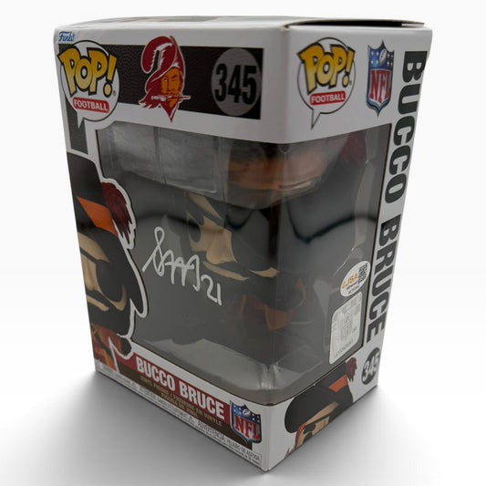 Funko Pop! Bucco Bruce Football #345 Signed by Benjamin Morrison