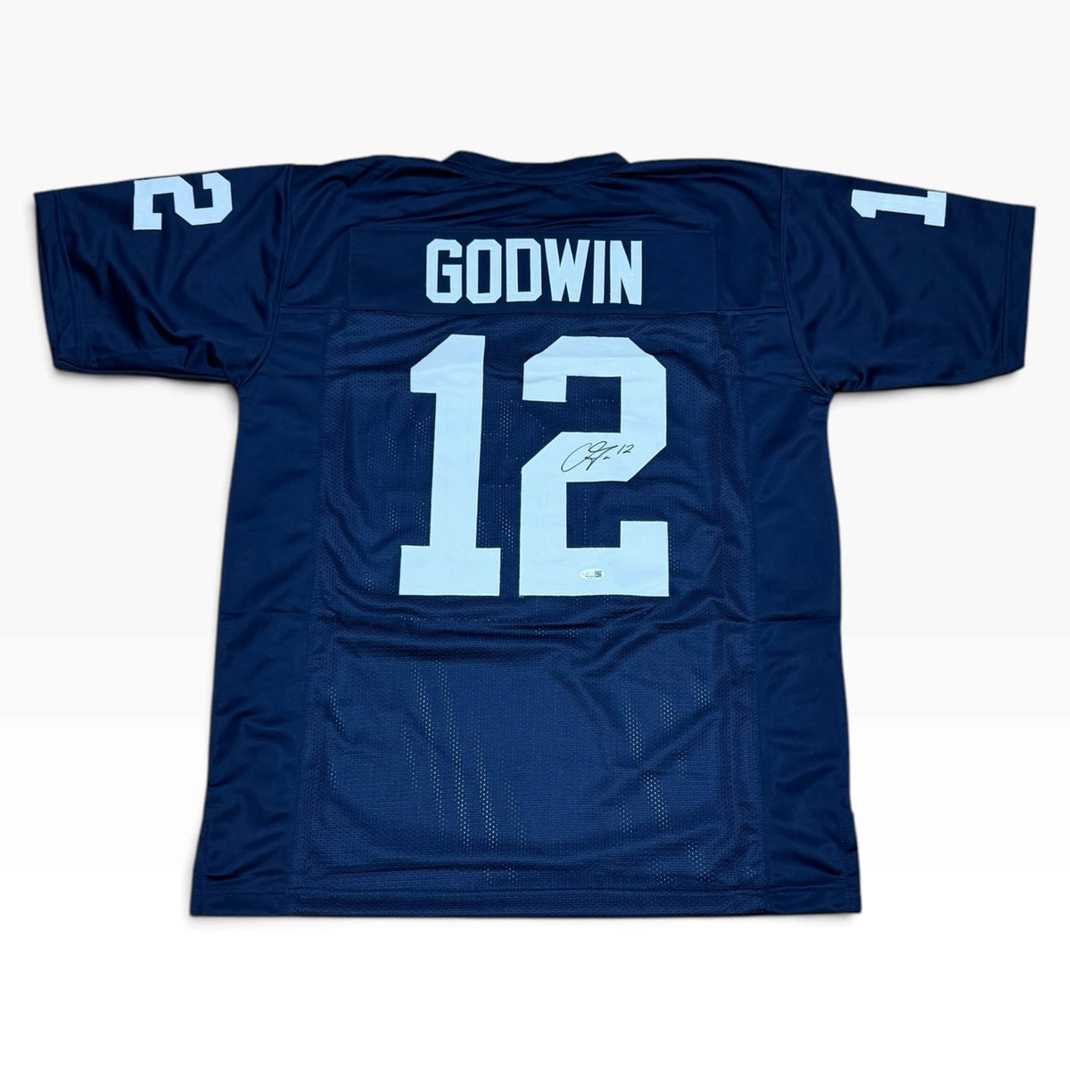 Chris Godwin Signed Navy Blue #12 Stitched Jersey - Penn State Nittany Lions WR