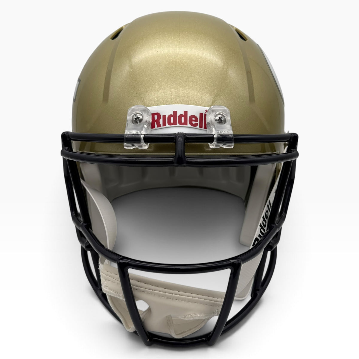 Justice Haynes Signed Georgia Tech Yellow Jackets Gold Speed Full Size Replica Helmet