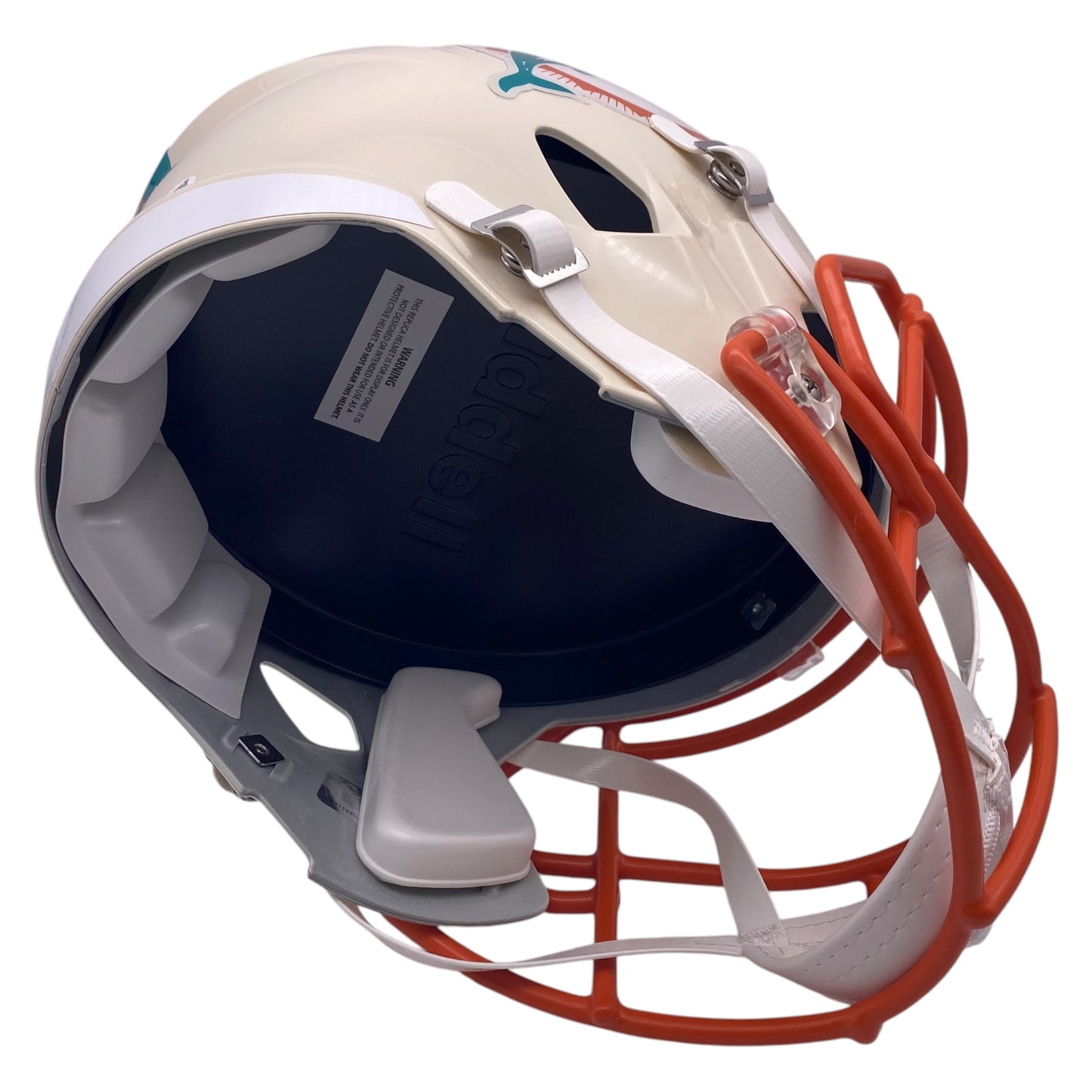 Ricky Williams Signed Miami Dolphins Retro Alternate Full Size Speed Football Helmet