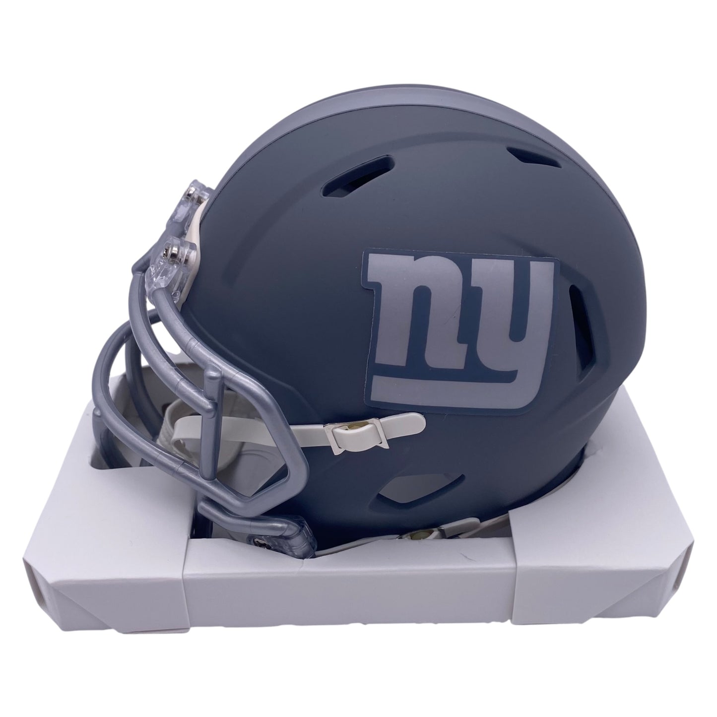 Joe Jurevicius Signed New York Giants Slate Alternate Mini Helmet