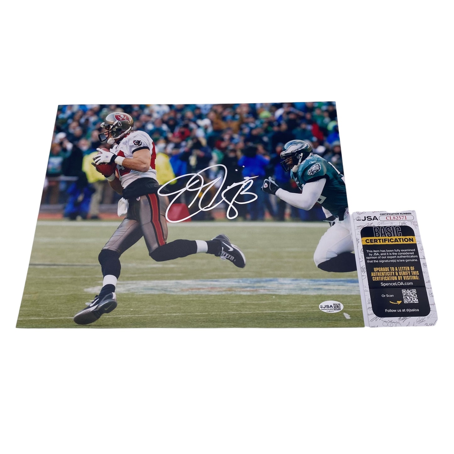 Joe Jurevicius Signed Tampa Bay Buccaneers 11x14 Photo