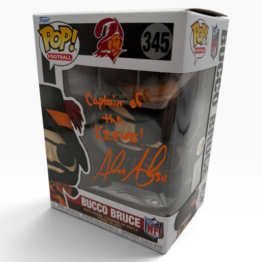 Funko Pop! Bucco Bruce Football #345 Signed by Alex Anzalone